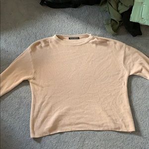 brandy melville pink sweater